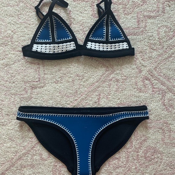 Triangl blue swimsuit - Picture 1 of 5
